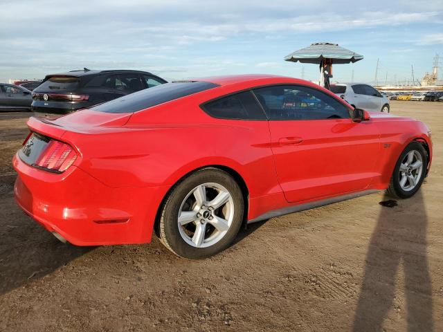 1FA6P8AM0G5268779 - 2016 FORD MUSTANG RED photo 3