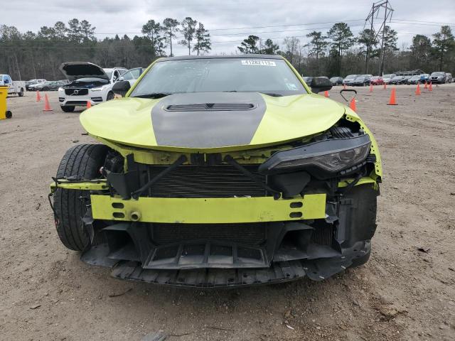 1G1FF1R75L0104351 - 2020 CHEVROLET CAMARO LZ YELLOW photo 5