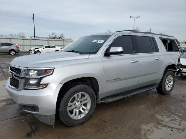 1GNSKHKC0HR155574 - 2017 CHEVROLET SUBURBAN K1500 LT SILVER photo 1