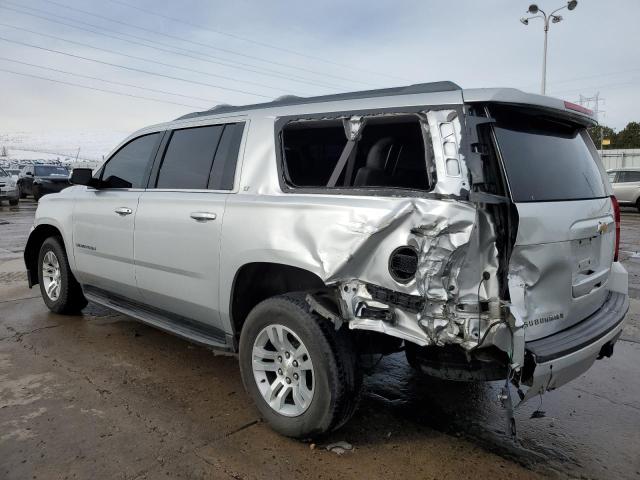 1GNSKHKC0HR155574 - 2017 CHEVROLET SUBURBAN K1500 LT SILVER photo 2