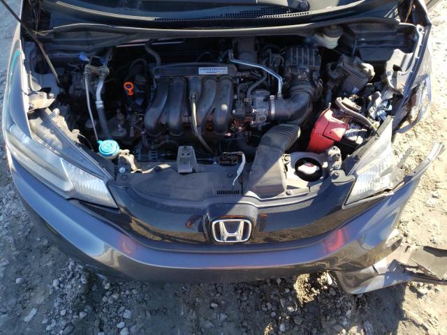 3HGGK5H52FM740792 - 2015 HONDA FIT LX GRAY photo 11