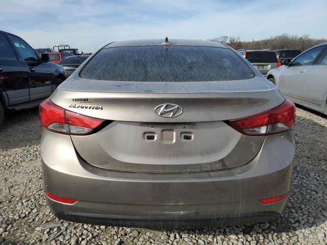 5NPDH4AE2EH518486 - 2014 HYUNDAI ELANTRA SE TAN photo 6