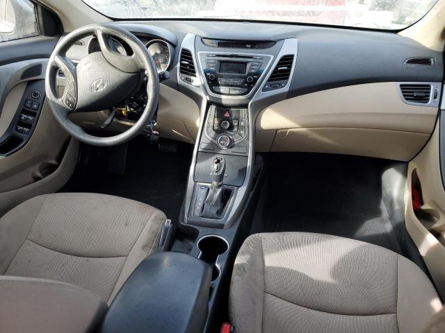 5NPDH4AE2EH518486 - 2014 HYUNDAI ELANTRA SE TAN photo 8