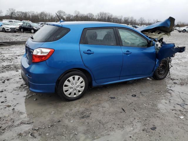 2T1KE40E59C003654 - 2009 TOYOTA MATRIX S BLUE photo 3