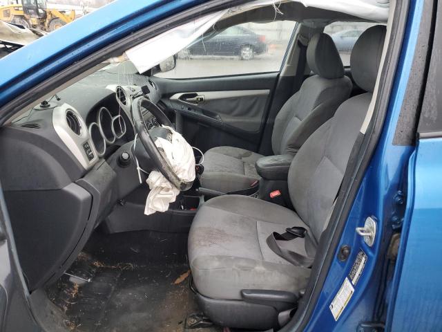 2T1KE40E59C003654 - 2009 TOYOTA MATRIX S BLUE photo 7