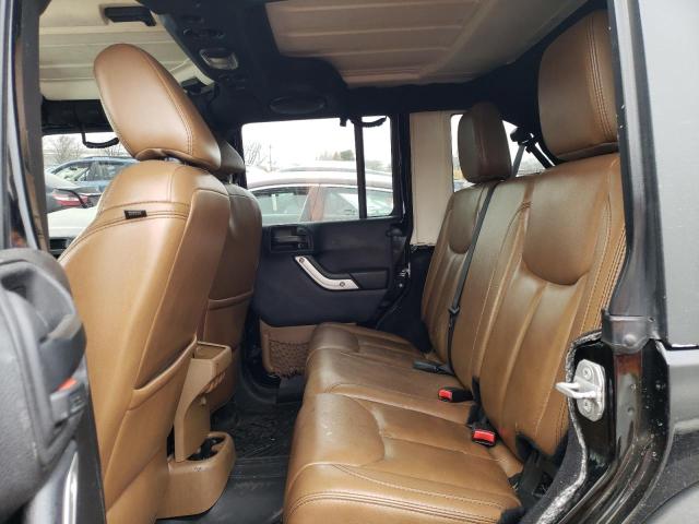 1C4HJWEG3EL210980 - 2014 JEEP WRANGLER U SAHARA BLACK photo 10