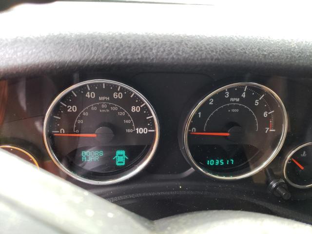 1C4HJWEG3EL210980 - 2014 JEEP WRANGLER U SAHARA BLACK photo 9