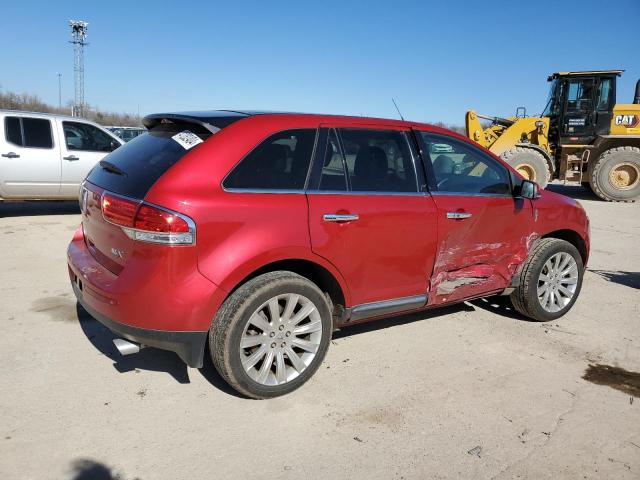 2LMDJ6JK1CBL15426 - 2012 LINCOLN MKX RED photo 3