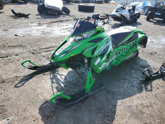 4UF13SNW1DT124974 - 2013 ARCTIC CAT SNOPRO GREEN photo 2