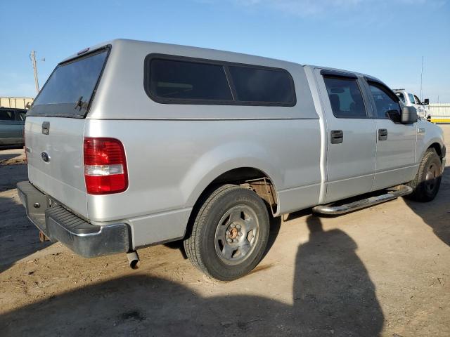 1FTRW12W08FB50146 - 2008 FORD F150 SUPERCREW SILVER photo 3