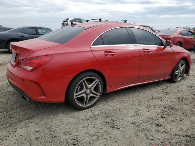 WDDSJ4EB3EN158565 - 2014 MERCEDES-BENZ CLA 250 RED photo 3