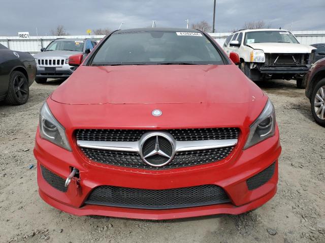 WDDSJ4EB3EN158565 - 2014 MERCEDES-BENZ CLA 250 RED photo 5