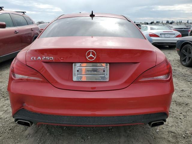 WDDSJ4EB3EN158565 - 2014 MERCEDES-BENZ CLA 250 RED photo 6