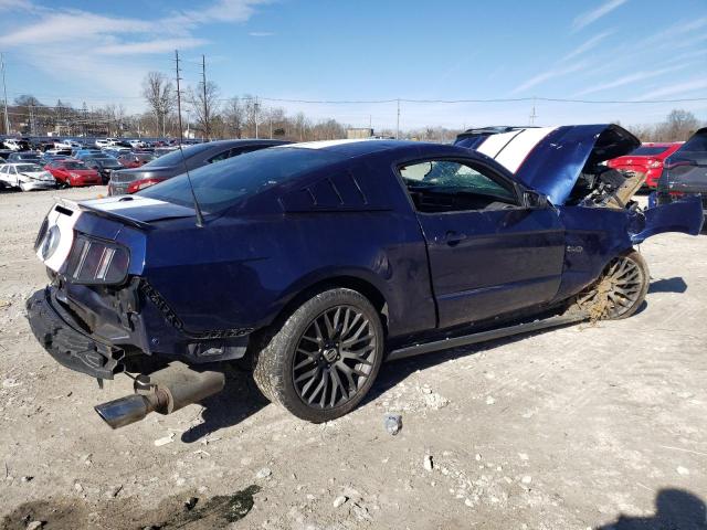 1ZVBP8CF0B5157212 - 2011 FORD MUSTANG GT BLUE photo 3