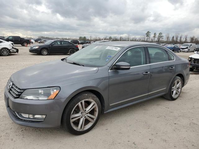 1VWBN7A35DC076049 - 2013 VOLKSWAGEN PASSAT SE SILVER photo 1