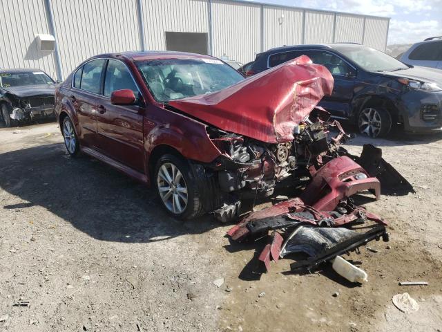 4S3BMBL65E3003586 - 2014 SUBARU LEGACY 2.5I LIMITED BURGUNDY photo 4