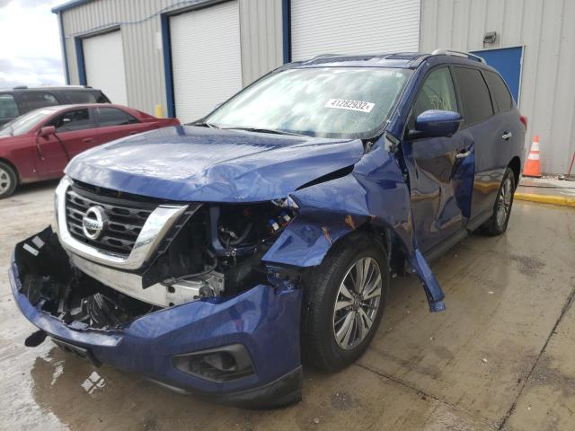 5N1DR2MM6KC646785 - 2019 NISSAN PATHFINDER S 蓝色 照片 2