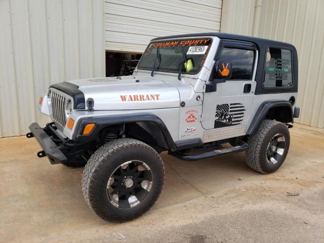 1J4FA29125P364055 - 2005 JEEP WRANGLER / SE SILVER photo 1