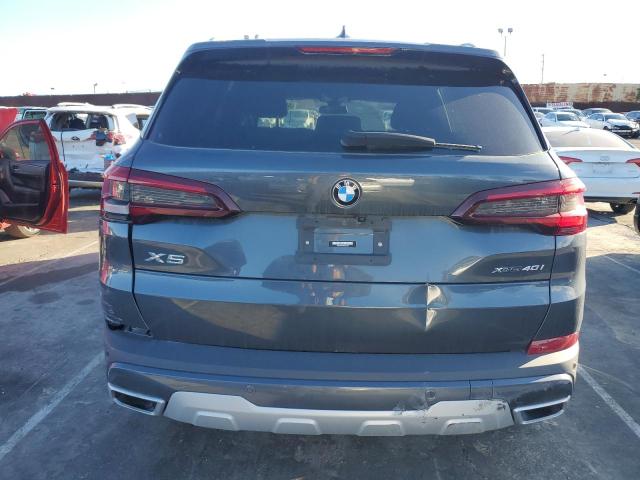 5UXCR6C06N9K15594 - 2022 BMW X5 XDRIVE40I GRAY photo 6