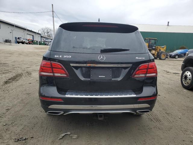 4JGDA5HB6JB188350 - 2018 MERCEDES-BENZ GLE 350 4MATIC BLACK photo 6