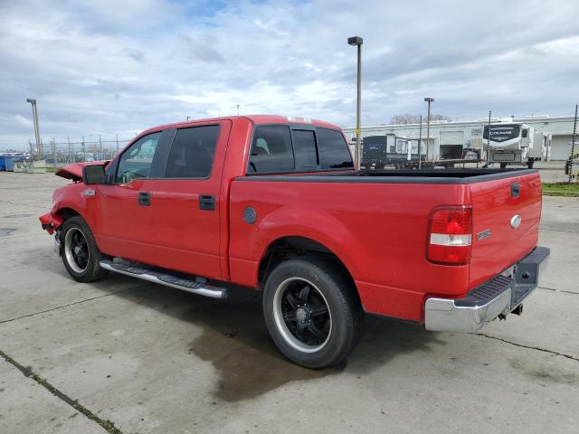 1FTPW12537FA18270 - 2007 FORD F150 SUPERCREW RED photo 2