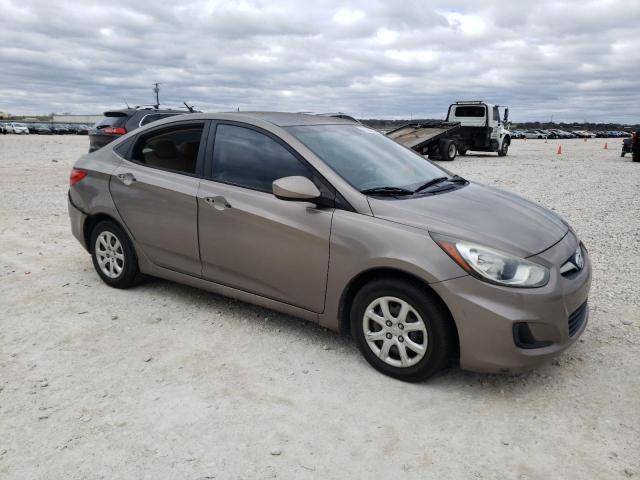 KMHCT4AE4DU529287 - 2013 HYUNDAI ACCENT GLS TAN photo 4