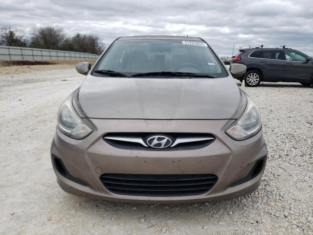 KMHCT4AE4DU529287 - 2013 HYUNDAI ACCENT GLS TAN photo 5