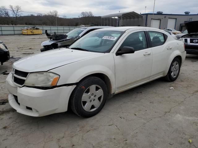 1B3CC4FB4AN221109 - 2010 DODGE AVENGER SXT WHITE photo 1