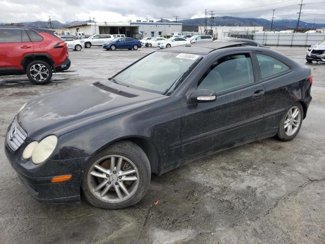 WDBRN64J83A492742 - 2003 MERCEDES-BENZ C 320 SPORT COUPE BLACK photo 1