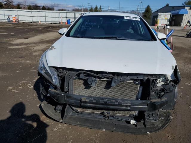 5NPE24AF0HH534639 - 2017 HYUNDAI SONATA SE WHITE photo 5