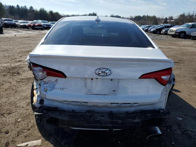 5NPE24AF0HH534639 - 2017 HYUNDAI SONATA SE WHITE photo 6