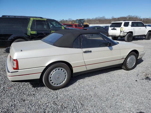 1G6VS3380MU125634 - 1991 CADILLAC ALLANTE WHITE photo 3