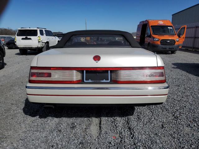 1G6VS3380MU125634 - 1991 CADILLAC ALLANTE WHITE photo 6