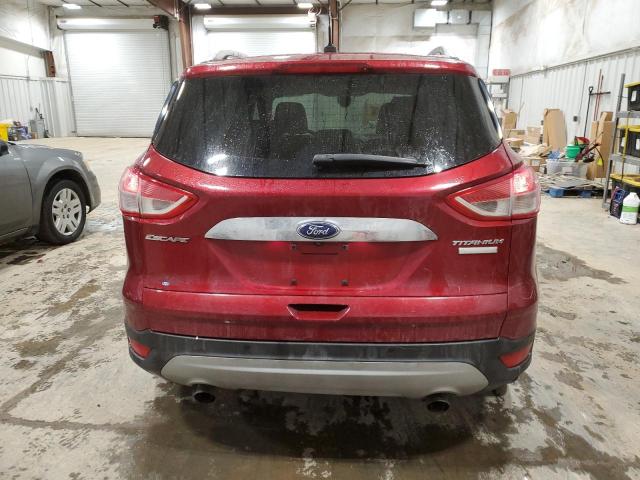 1FMCU0JX4GUA93035 - 2016 FORD ESCAPE TITANIUM RED photo 6