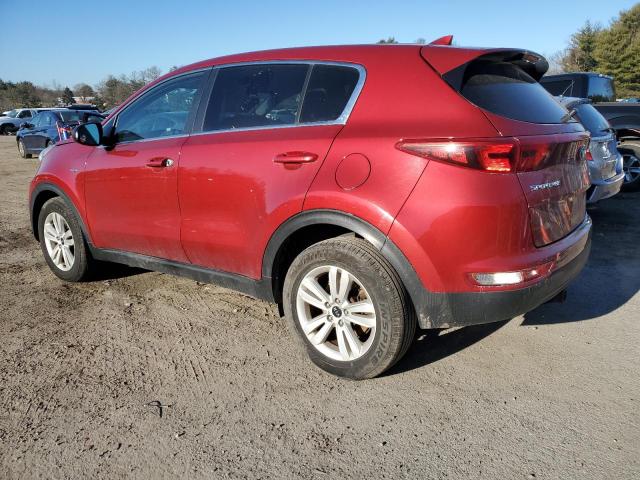 KNDPMCAC0H7157141 - 2017 KIA SPORTAGE LX RED photo 2