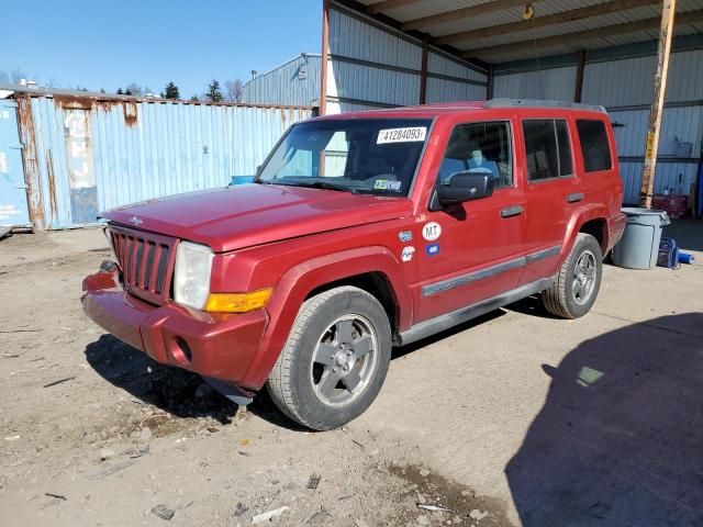 1J8HG48K56C195556 - 2006 JEEP COMMANDER 红色 照片 1