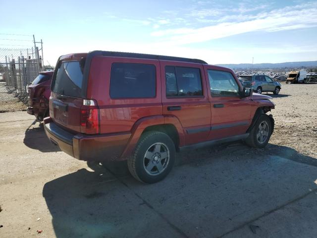 1J8HG48K56C195556 - 2006 JEEP COMMANDER 红色 照片 3