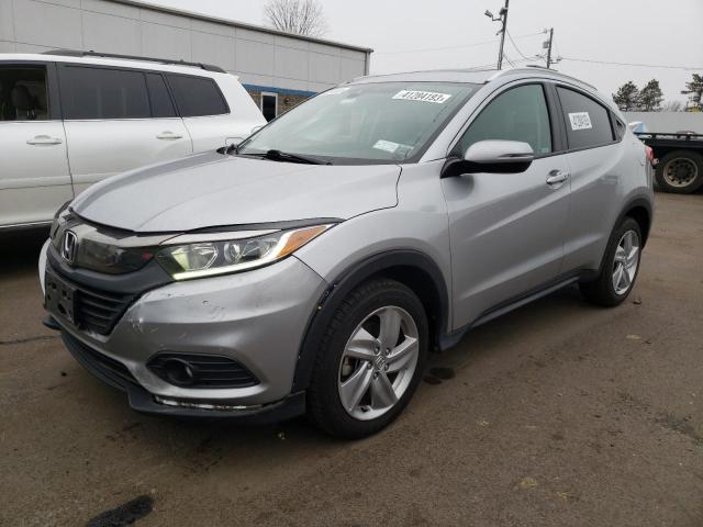 3CZRU6H57KM731033 - 2019 HONDA HR-V EX SILVER photo 1