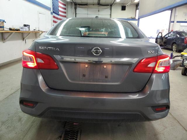 3N1AB7AP8KL612300 - 2019 NISSAN SENTRA S GRAY photo 6