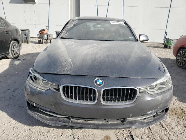 WBA8B9G50HNU51394 - 2017 BMW 330 I GRAY photo 5