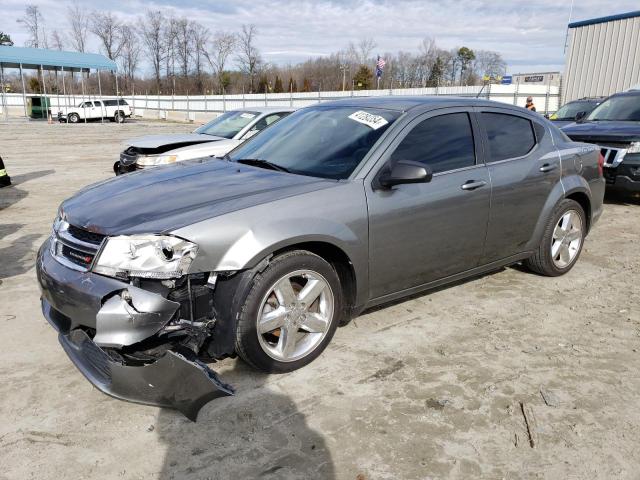 1C3CDZAB4DN610759 - 2013 DODGE AVENGER SE GRAY photo 1