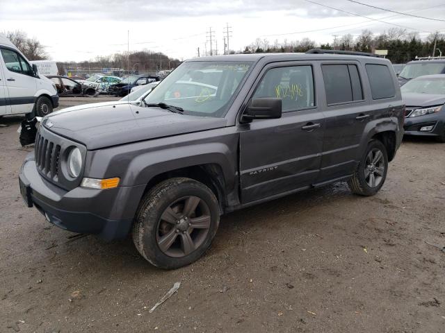 1C4NJRFB6FD371049 - 2015 JEEP PATRIOT LATITUDE CHARCOAL photo 1