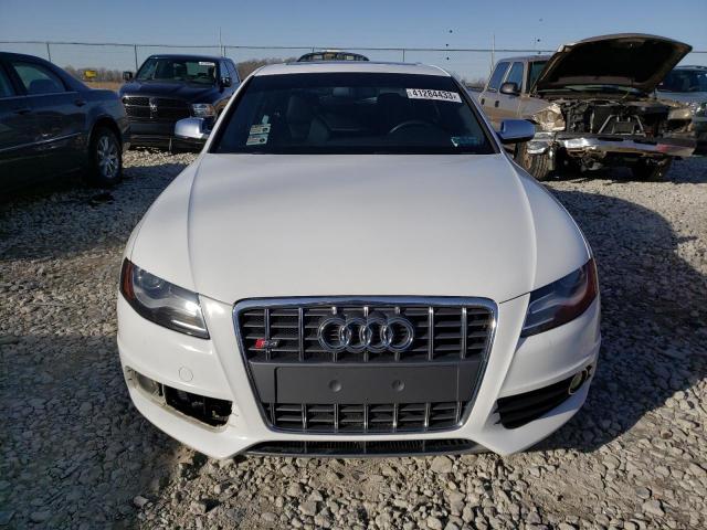 WAUBGAFL2CA113097 - 2012 AUDI S4 PREMIUM PLUS WHITE photo 5