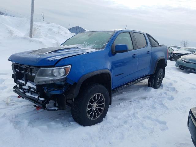 1GCGTEEN1N1156749 - 2022 CHEVROLET COLORADO ZR2 BLUE photo 1