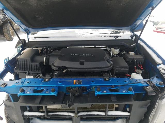 1GCGTEEN1N1156749 - 2022 CHEVROLET COLORADO ZR2 BLUE photo 11