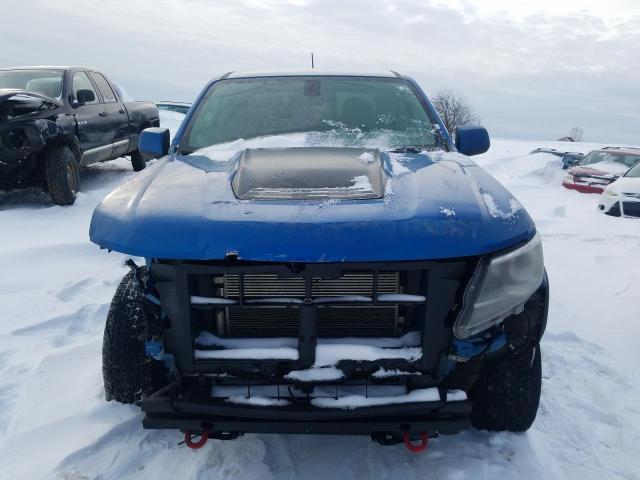 1GCGTEEN1N1156749 - 2022 CHEVROLET COLORADO ZR2 BLUE photo 5