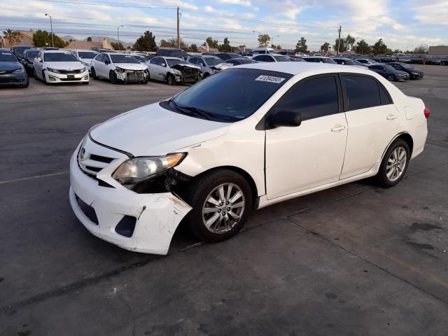 2T1BU4EE5BC586681 - 2011 TOYOTA COROLLA BASE WHITE photo 1
