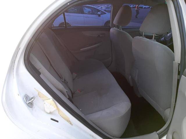 2T1BU4EE5BC586681 - 2011 TOYOTA COROLLA BASE WHITE photo 10