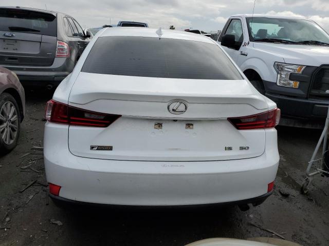 JTHBE1D2XG5028301 - 2016 LEXUS IS 350 WHITE photo 6