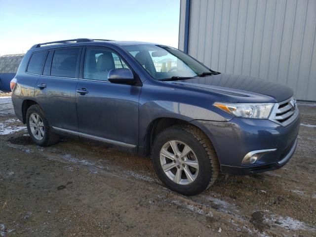 5TDBK3EH0CS150548 - 2012 TOYOTA HIGHLANDER BASE أزرق صورة 4